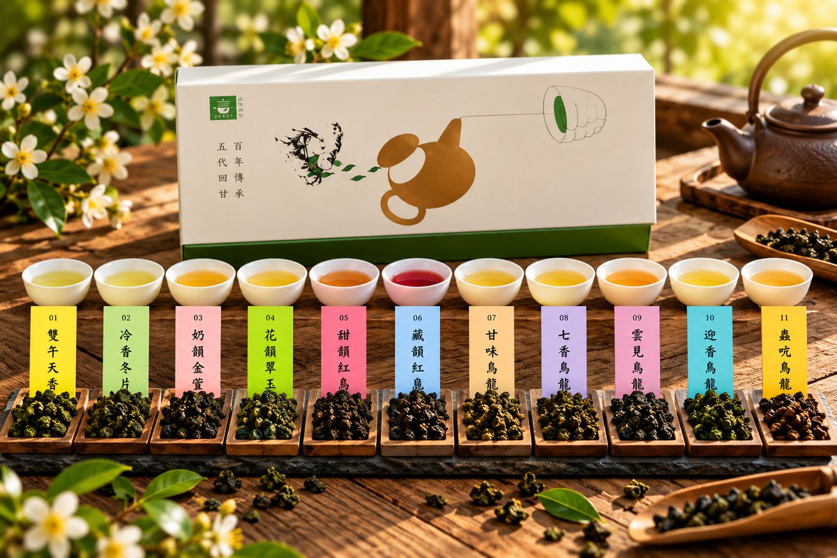 茶享好時光・任選八入茶葉禮盒(50g×8):圖片 3
