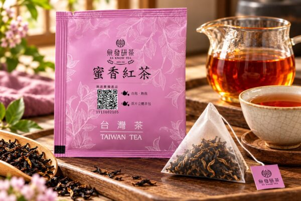 蜜香紅茶立體茶包 翠玉品種 每盒12包