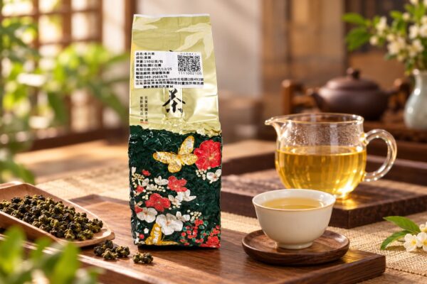 清香冬片茶 四兩裝150公克包裝與茶湯