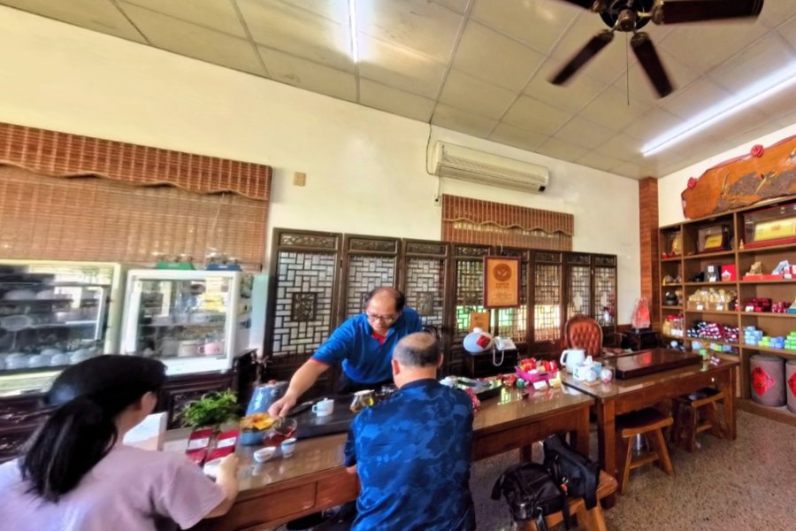 泉發品茗區｜360° 導覽畫面