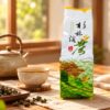 杉林溪(韻香)春茶 四兩裝150公克袋裝與茶湯