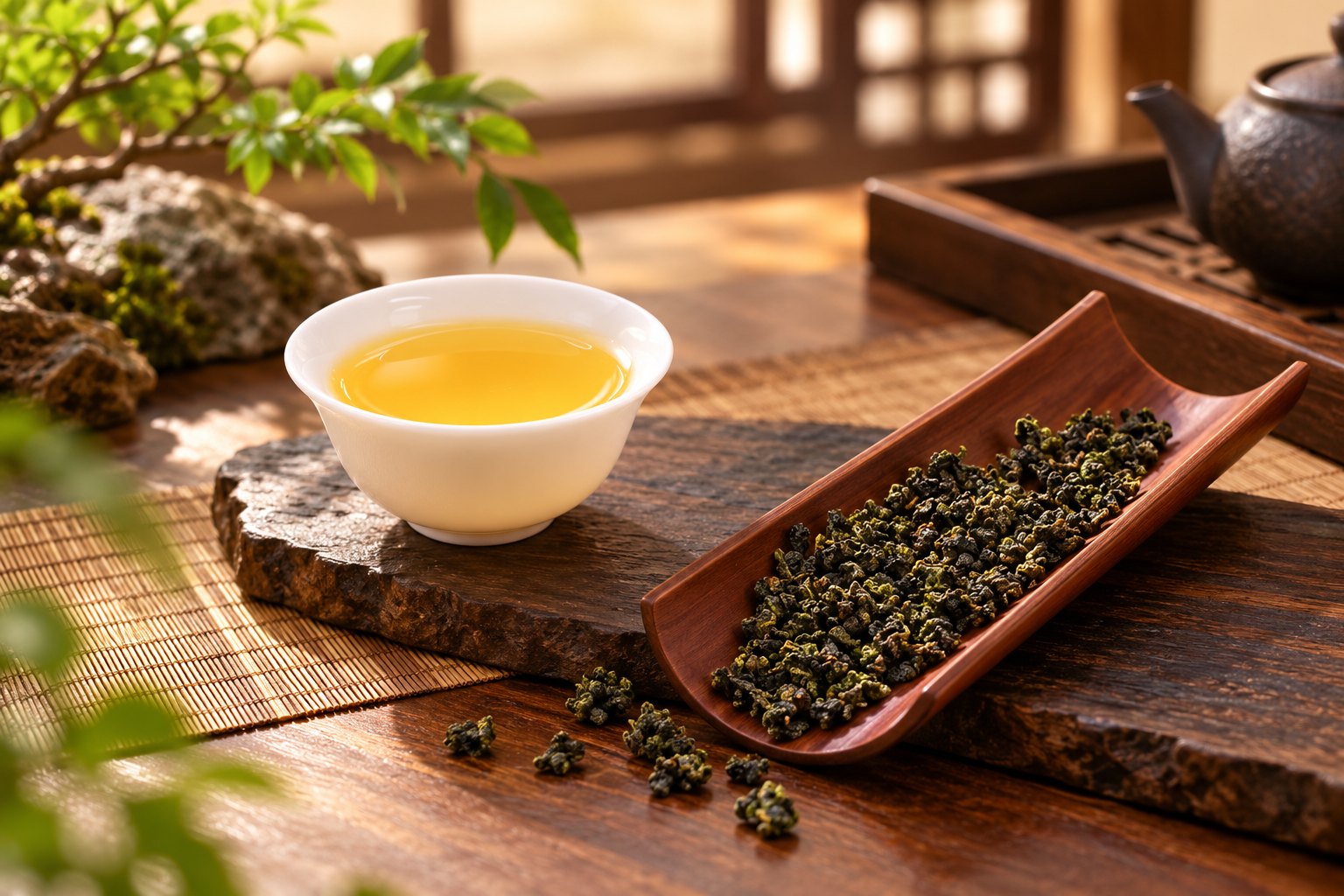 TAGs評鑑精選生態茶 茶葉與茶湯