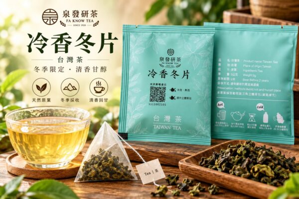 冷香冬片 茶包包裝